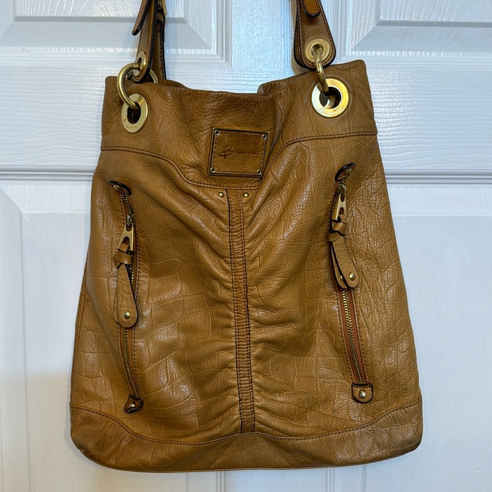 Vintage B.Makowsky 100% leather bag